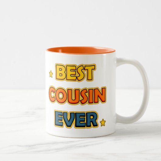 Best Cousin ever ツートーンマグカップ (右)
