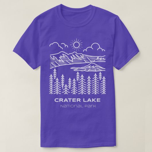 Best Crater Lake National Park Hike 188  Tシャツ (デザイン正面)