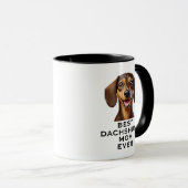 Best Dachshund Mom Ever Custom Photo マグカップ (正面右)