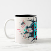 Best dad ツートーンマグカップ (左)