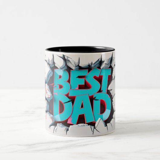 Best dad ツートーンマグカップ (中央)