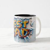 Best dad ツートーンマグカップ (正面右)