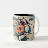 Best dad ツートーンマグカップ (正面右)