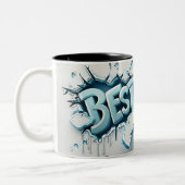 Best dad ツートーンマグカップ (左)