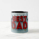 Best dad ツートーンマグカップ (中央)