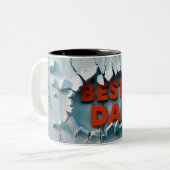 Best dad ツートーンマグカップ (正面左)