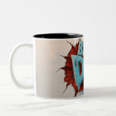 Best dad ツートーンマグカップ (左)