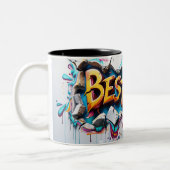 Best dad ツートーンマグカップ (左)