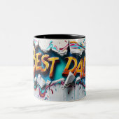 Best dad ツートーンマグカップ (中央)
