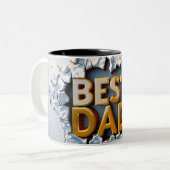 Best dad ツートーンマグカップ (正面左)
