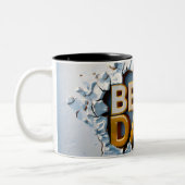 Best dad ツートーンマグカップ (左)