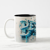 Best dad ツートーンマグカップ (左)