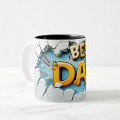 Best dad ツートーンマグカップ (正面左)