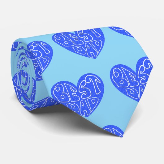 Best Dad ネクタイ (ロール)