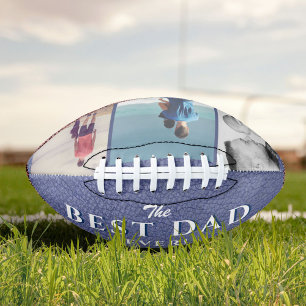 Best Dad Blue Leather Father`s Day 3 Photos アメリカンフットボール