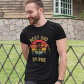 Best Dad By Par, Fun Golf Disc  Tシャツ