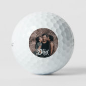 Best Dad By Par Golf Balls - Create Your Own Photo ゴルフボール (正面)