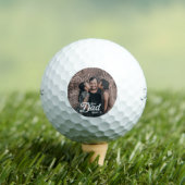 Best Dad By Par Golf Balls - Create Your Own Photo ゴルフボール (インサイチュ 木)