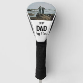 Best Dad by Par Golf Silhouette Design ゴルフヘッドカバー