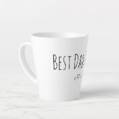 Best Dad Ever カフェラテマグ (左アングル)
