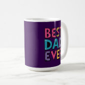 Best Dad Ever コーヒーマグカップ (正面右)