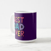Best Dad Ever コーヒーマグカップ (正面左)