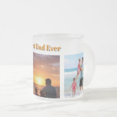 Best Dad Ever  フロストグラスマグカップ (正面右)