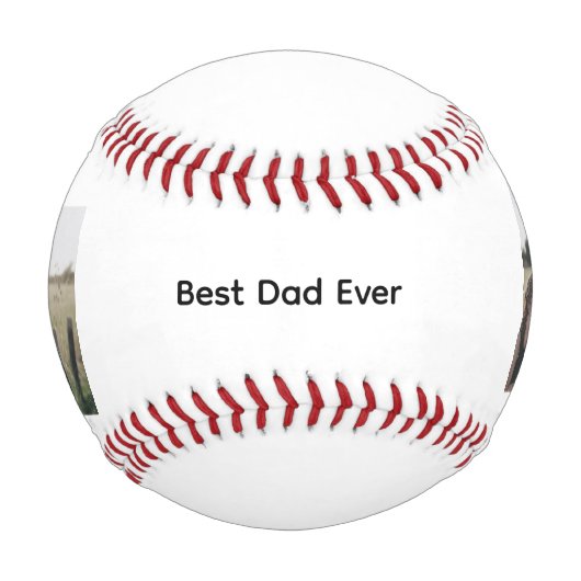 Best Dad Ever 野球ボール (裏面)