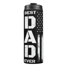 Best Dad Ever American Flag