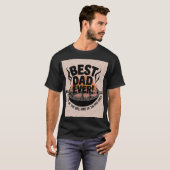 Best Dad Ever BBQ Design – King of the Grill  Tシャツ (正面フル)
