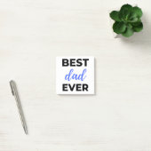 Best Dad Ever Black ポストイット (オフィス)