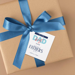 Best Dad Ever Blue Fathers Day フェイバータグ