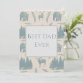 Best Dad Ever Card カード (スタンド正面)