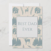 Best Dad Ever Card カード (正面)