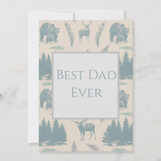 Best Dad Ever Card カード