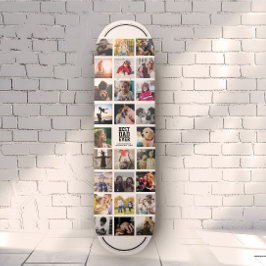 Best Dad Ever Cool Trendy Instagram Photo Collage スケートボード