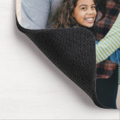 Best Dad Ever Custom Photo Gift From Family マウスパッド (コーナー)