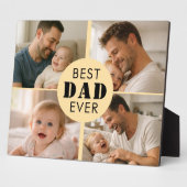 Best Dad Ever Custom Photo | Personalized Father’s フォトプラーク (側面)