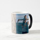 Best dad ever cute photo モーフィングマグカップ (正面右)