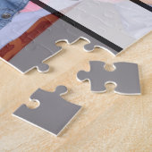 Best Dad Ever Family Photo Quote Design ジグソーパズル (側面)