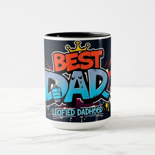 Best Dad Ever – Father’s Day マグカップ (中央)