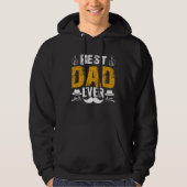 Best Dad Ever   Father´s Day Daddy Men Dad パーカ (正面)