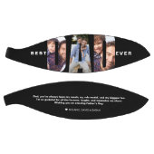 Best Dad Ever Father’s Day Photo Collage Gift バスケットボール (パネル)