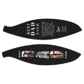 Best Dad Ever Father’s Day Photo Collage Gift バスケットボール (パネル)