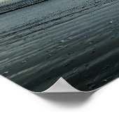 Best Dad Ever Fatherhood Typography Design ポスター (角)