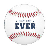 'Best Dad Ever' - Father's Day, Birthday Gift  野球ボール (正面)