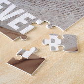 Best dad ever father's day photo ジグソーパズル (側面)