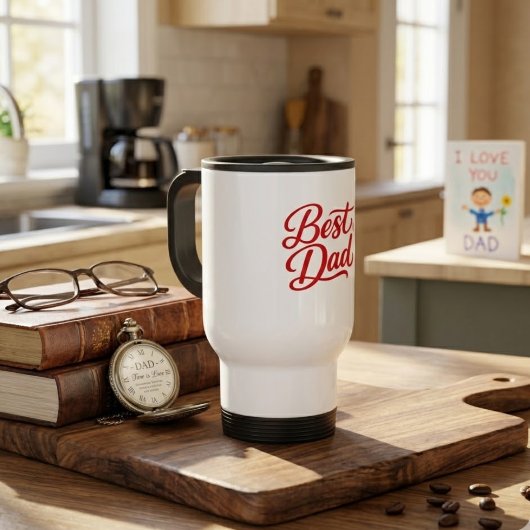 Best Dad Ever Gift Tee トラベルマグ