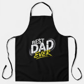 Best Dad Ever Graffiti Art エプロン (正面)
