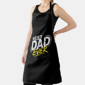 Best Dad Ever Graffiti Art エプロン (インサイチュ)